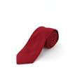 Cravate en soie rouge points blanc - Homme