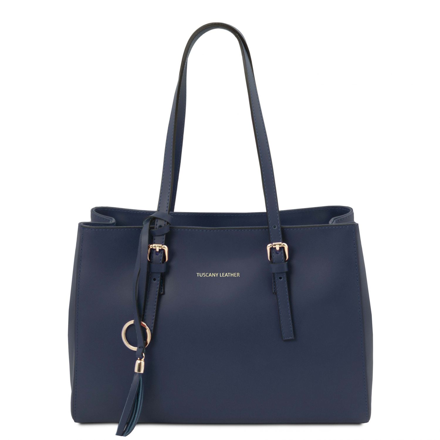 TL Bag - Sac bandoulière en cuir - Bleu foncé (TL142037)