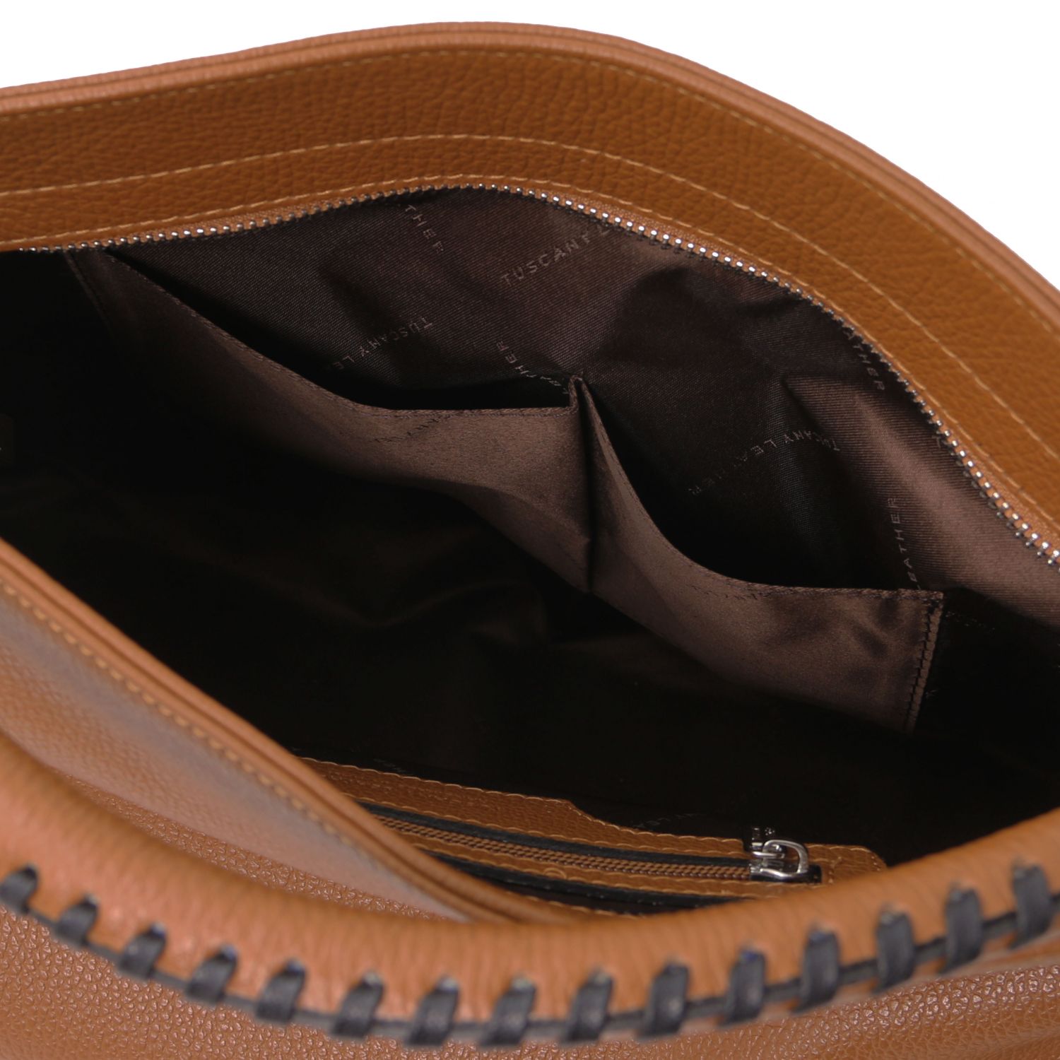 TL Bag -  Sac à main en cuir souple - Cognac (TL142087)