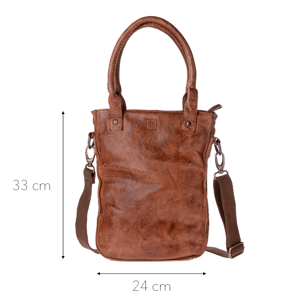 Sac porté épaule - Timeless - Shopper - Marron - Femme